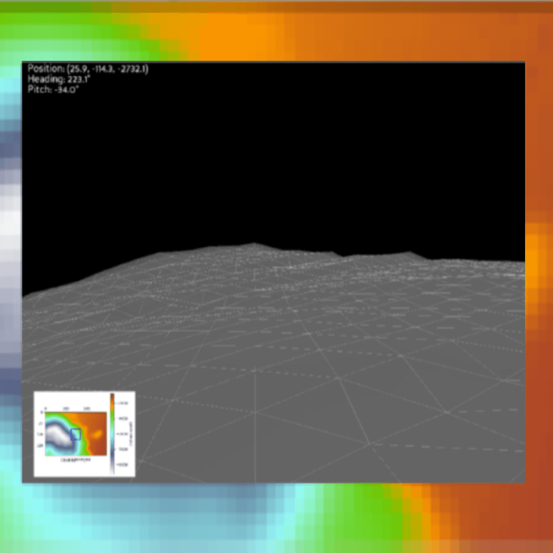 Batch Rendering 3D Views of Elevation Data