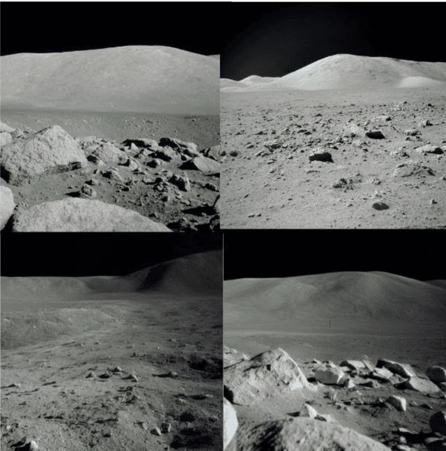 Lunar horizon views from the DESPINA project